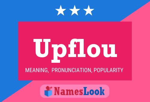 Upflou Name Poster