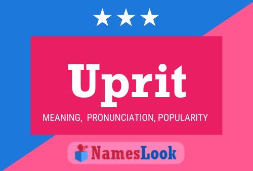 Uprit Name Poster