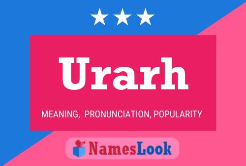 Urarh Name Poster