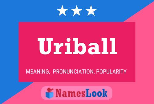 Uriball Name Poster