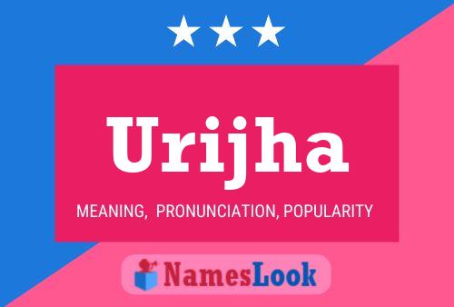 Urijha Name Poster