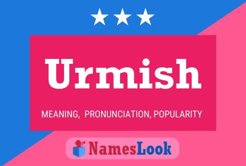 Urmish Name Poster