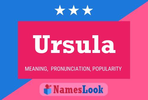 Ursula Name Poster