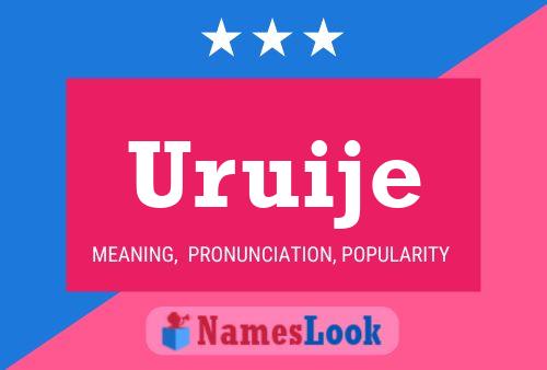 Uruije Name Poster