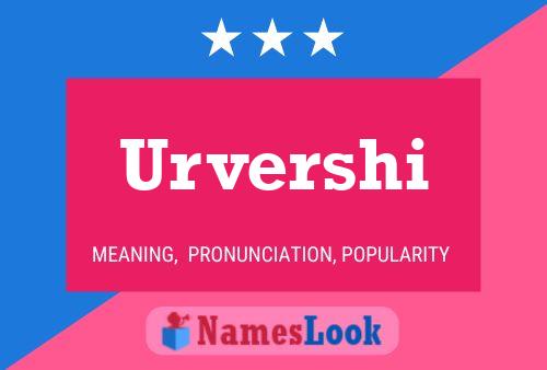 Urvershi Name Poster