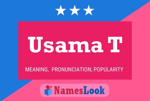 Usama T Name Poster