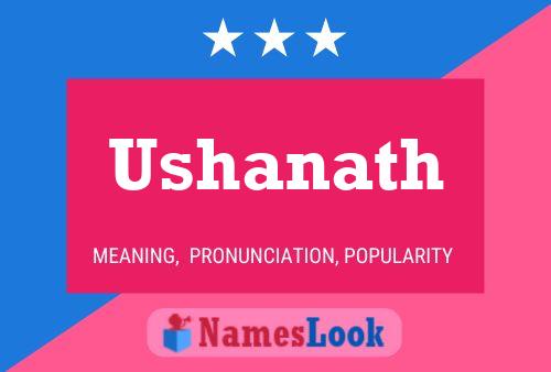 Ushanath Name Poster