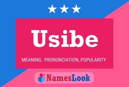 Usibe Name Poster