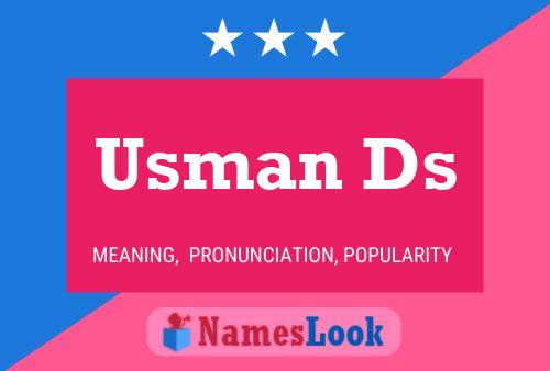 Usman Ds Name Poster