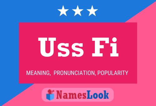 Uss Fi Name Poster