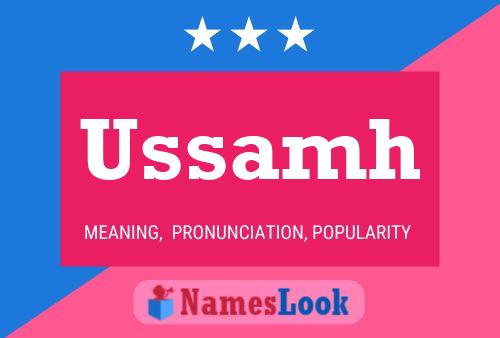 Ussamh Name Poster