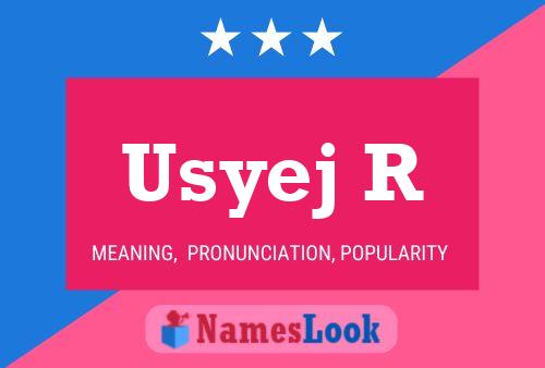 Usyej R Name Poster