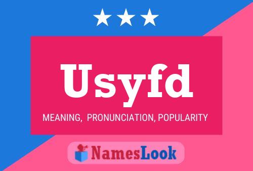 Usyfd Name Poster