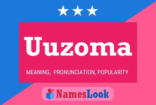 Uuzoma Name Poster