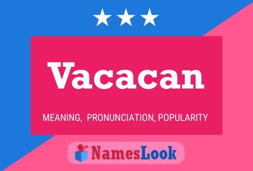 Vacacan Name Poster