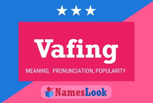 Vafing Name Poster