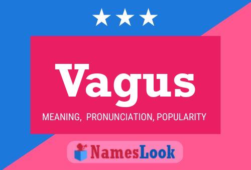 Vagus Name Poster