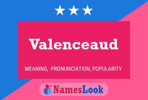 Valenceaud Name Poster