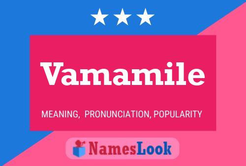 Vamamile Name Poster