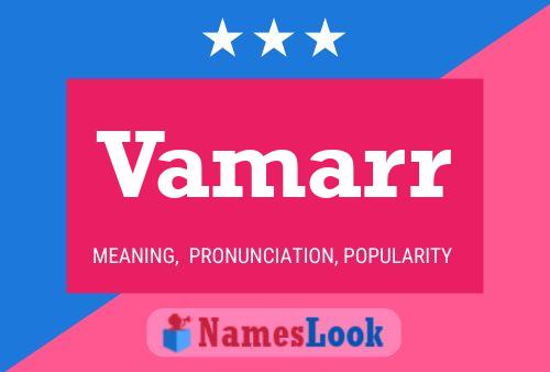 Vamarr Name Poster