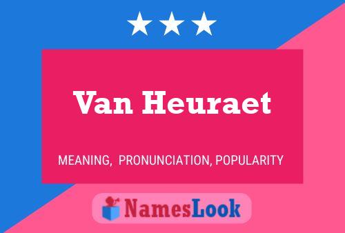 Van Heuraet Name Poster