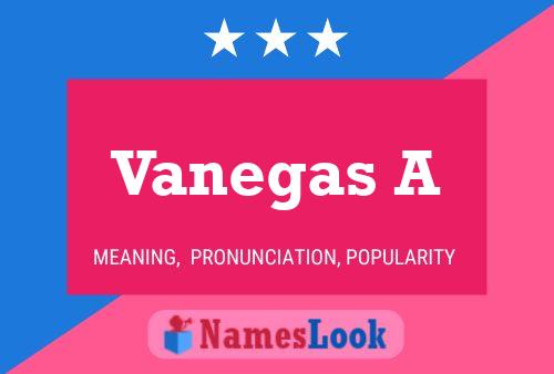 Vanegas A Name Poster