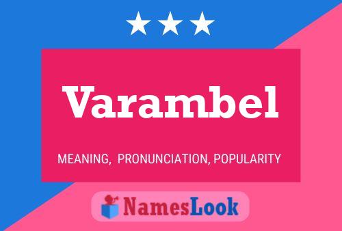 Varambel Name Poster