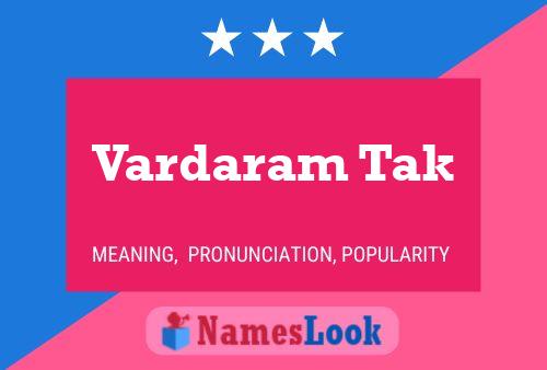 Vardaram Tak Name Poster