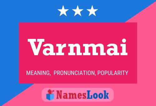 Varnmai Name Poster