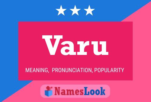 Varu Name Poster