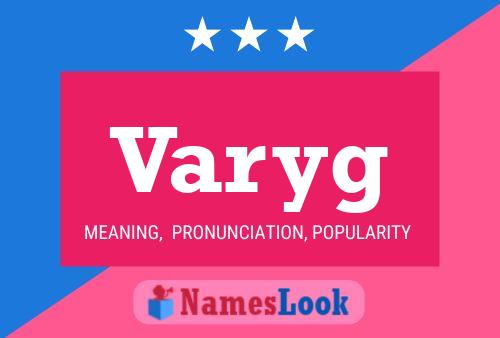 Varyg Name Poster