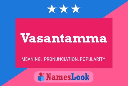 Vasantamma Name Poster