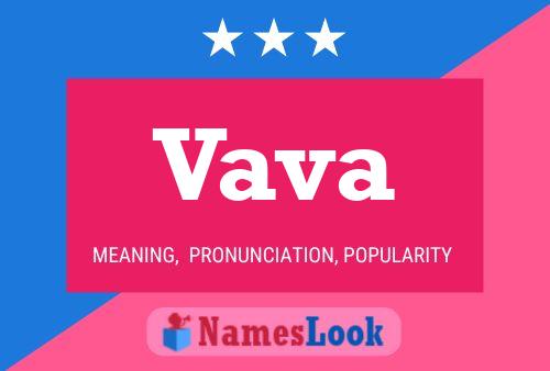 Vava Name Poster