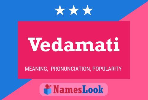 Vedamati Name Poster