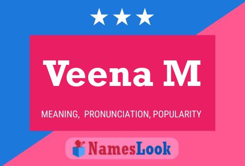 Veena M Name Poster