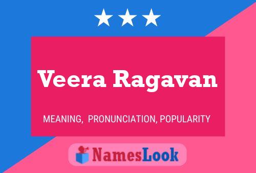 Veera Ragavan Name Poster