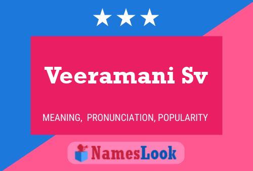 Veeramani Sv Name Poster