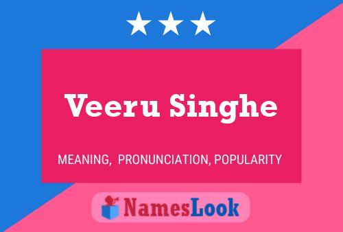 Veeru Singhe Name Poster