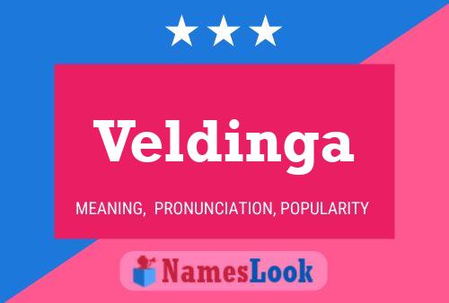 Veldinga Name Poster