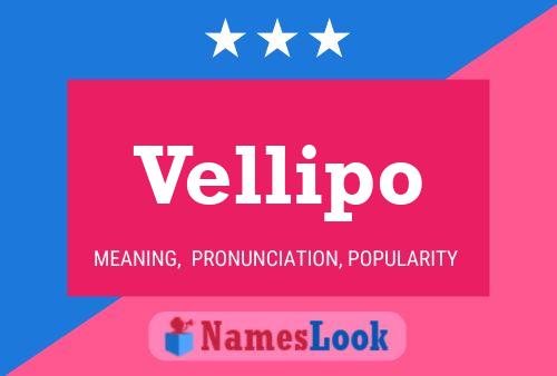 Vellipo Name Poster