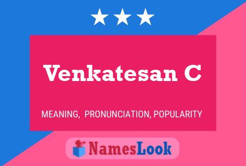 Venkatesan C Name Poster