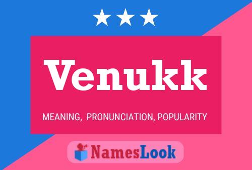 Venukk Name Poster