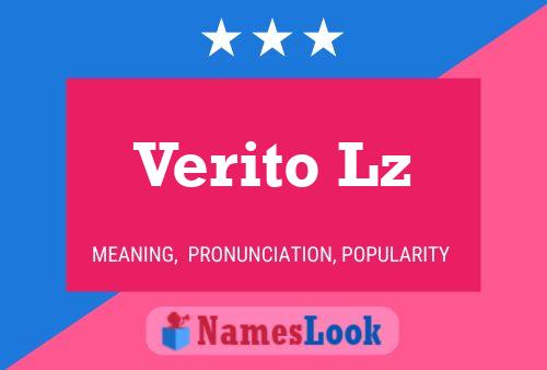 Verito Lz Name Poster