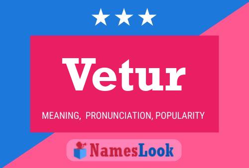 Vetur Name Poster