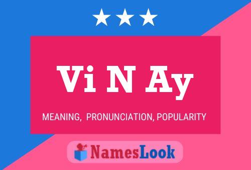 Vi N Ay Name Poster