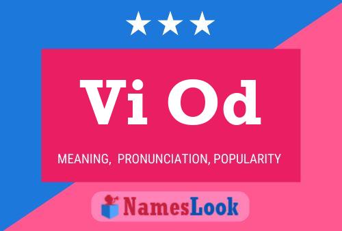 Vi Od Name Poster