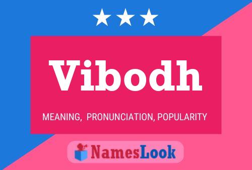 Vibodh Name Poster