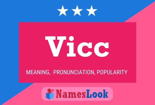 Vicc Name Poster