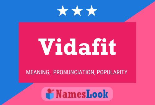 Vidafit Name Poster