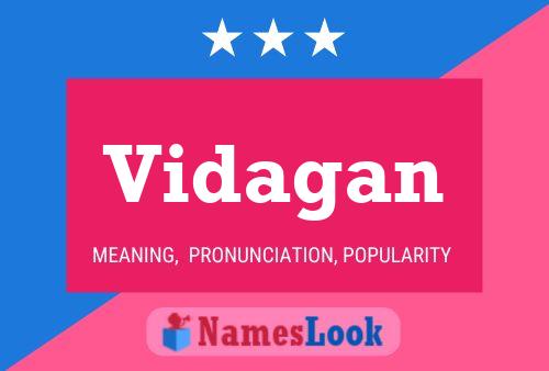 Vidagan Name Poster